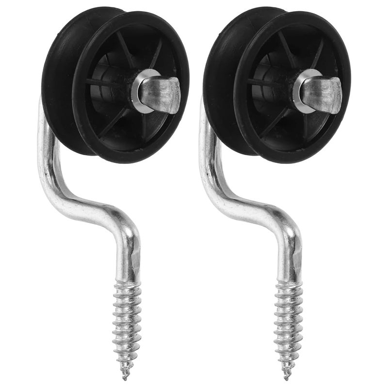 Electric Fence Corner Insulators 4Pcs Galvanized Steel Screw In For Wood Posts - Image 1